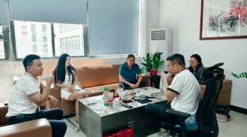 【商会动态】拜访理事单位-广东创容电子科技有限公司（郑清明）